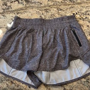 Gray lulu lemon shorts - 4 inch